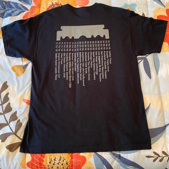 RECOIL ALAN WILDER TOUR SHIRT MENS SIZE LARGE (SIGNATURE BY A.L.) NEVER WORN - Picture 5 of 8